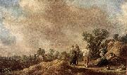 GOYEN, Jan van Haymaking dg oil painting artist